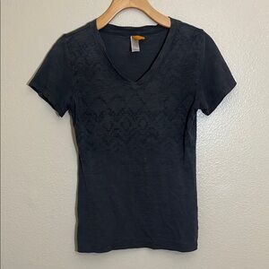 Lucy Gray Fitted Short Sleeve Cotton T-Shirt